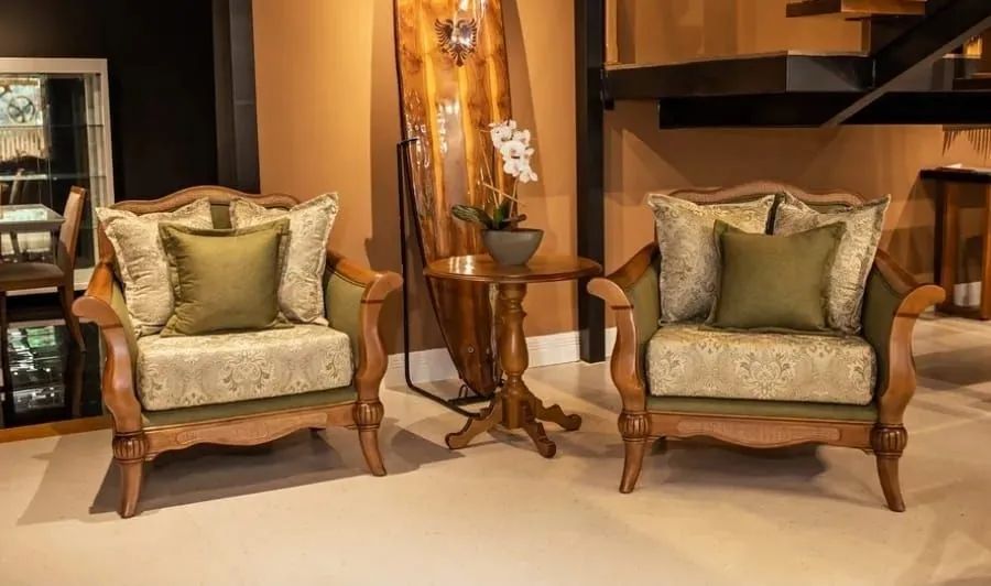 Mesa de Apoio Parma Móveis Madeira
