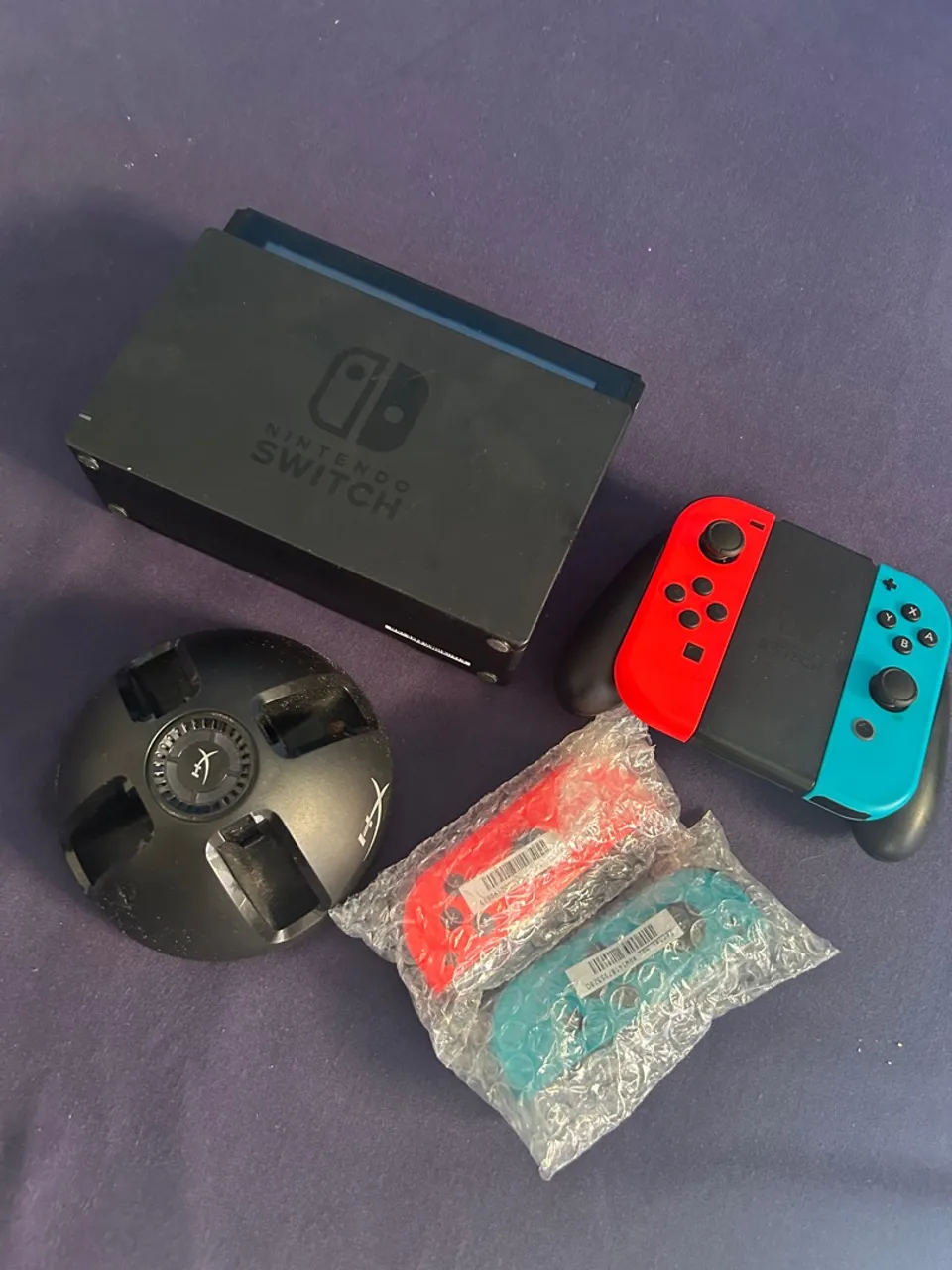 Nintendo Switch completo com acessórios
