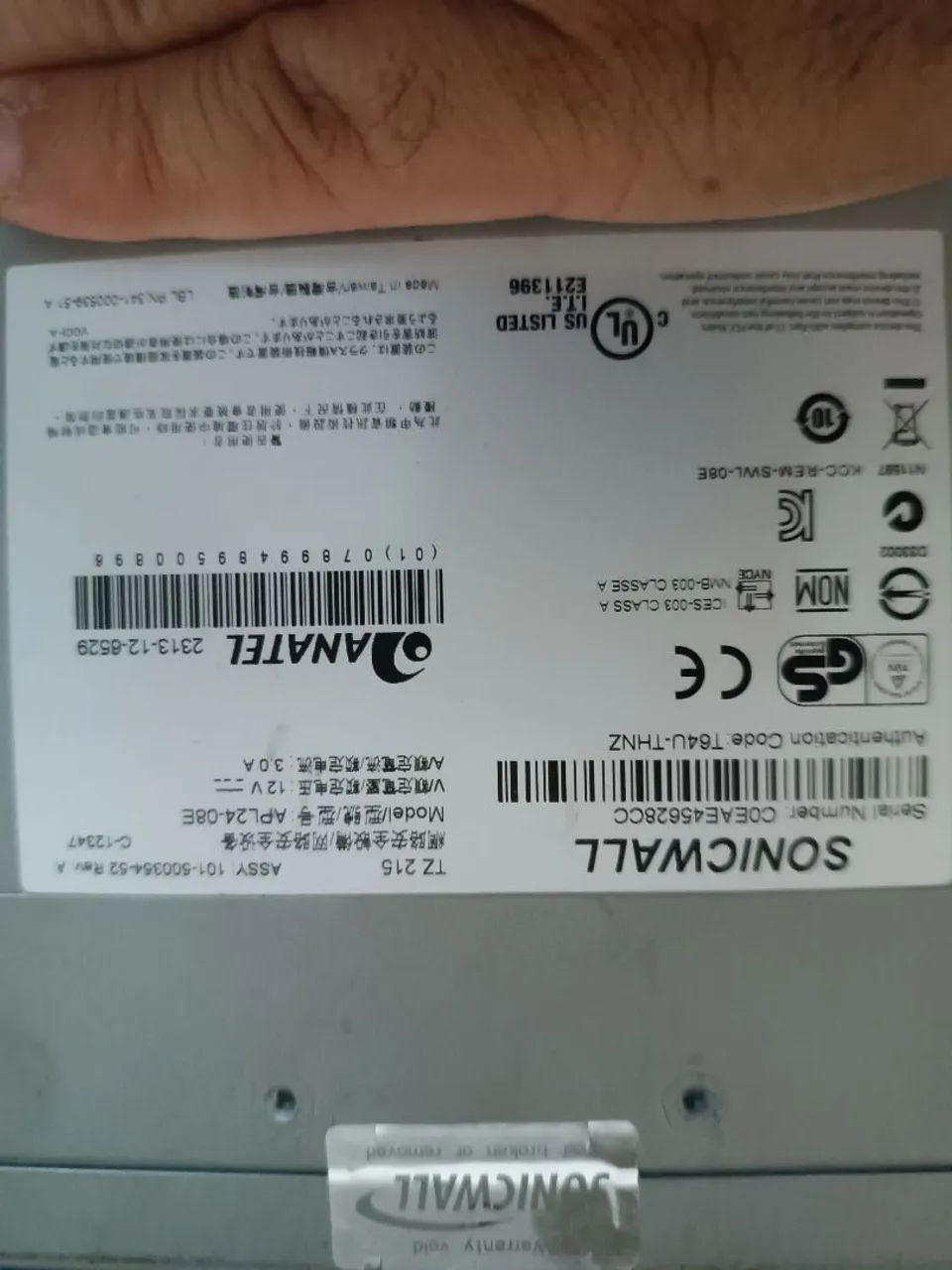 SonicWall TZ 215  - Usado - Foto 2
