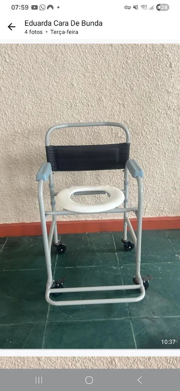 Cadeira Higiênica de banho NOVÍSSIMA 