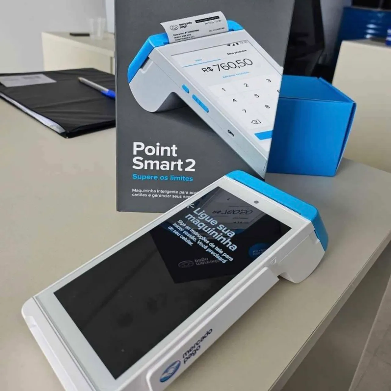Máquina de Cartão Mercado Pago Point Pro 3