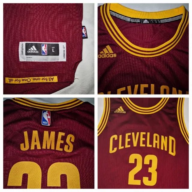 Camisa Nba Cleveland Cavaliers Lebron James #23 Cavs 2015 NBA