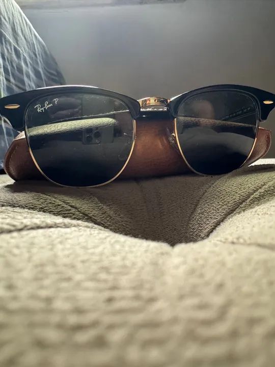 Óculos Ray Ban Clubmaster Classic Polarizado ORIGINAL - Foto 2