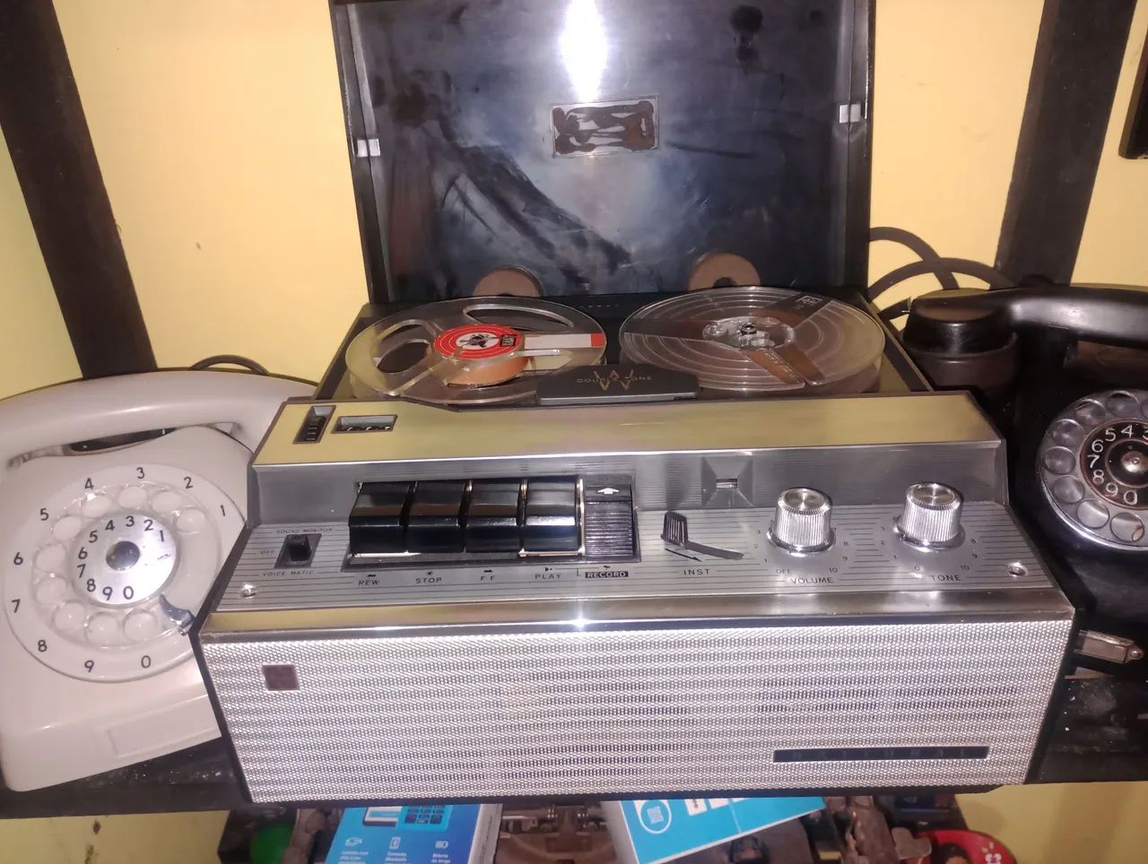 Gravador de cassete de rolo National  - Foto 2