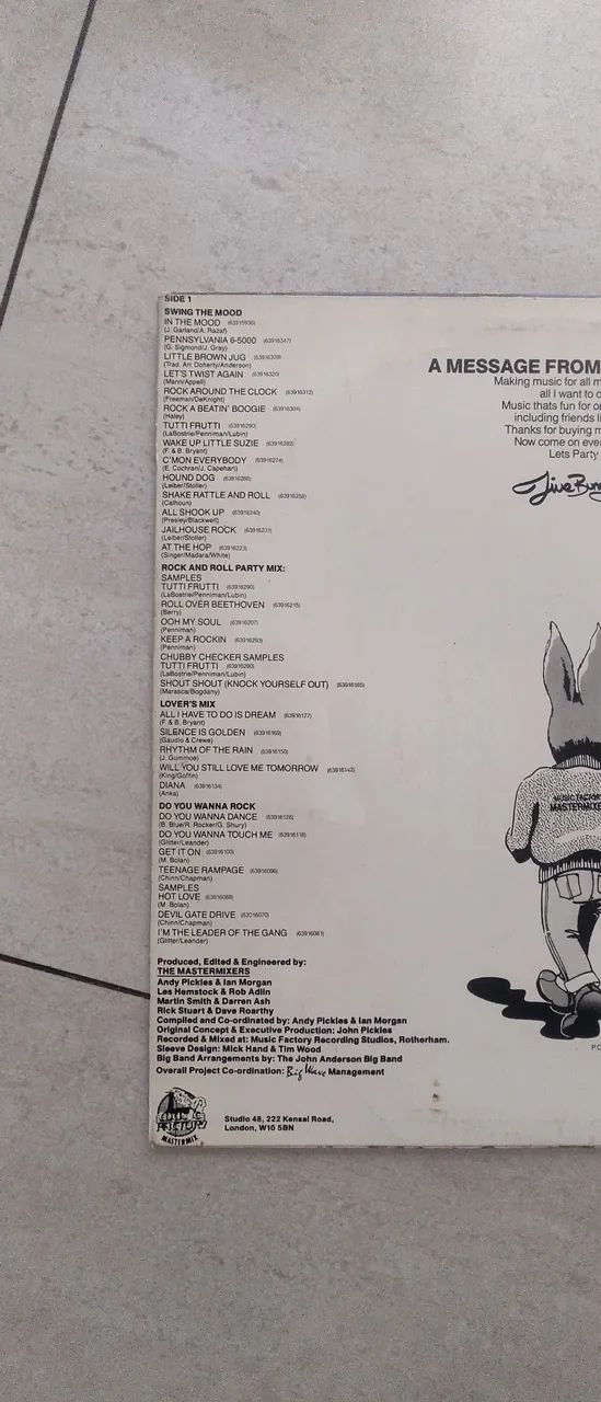 Vinil Álbum Jive bunny  - Foto 3