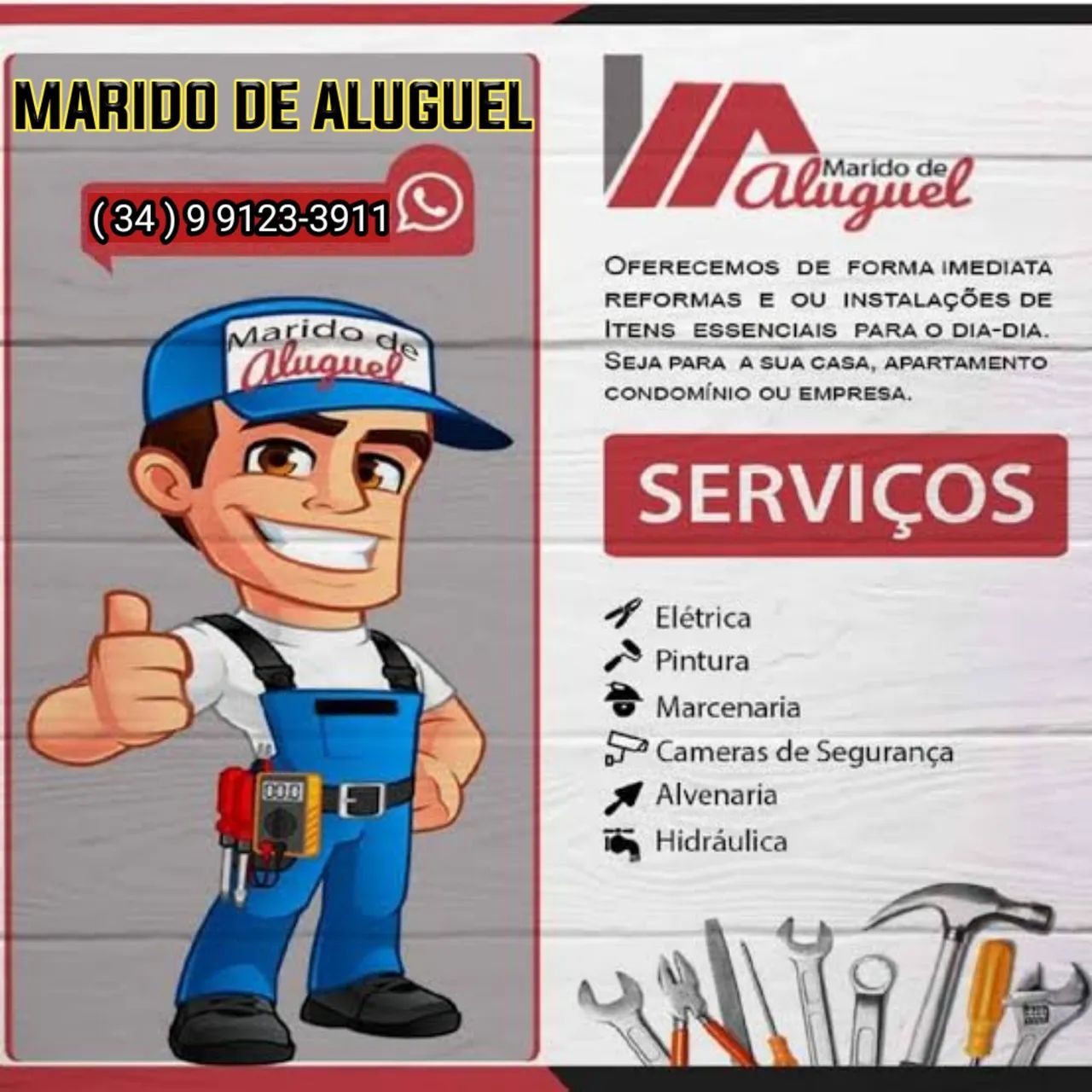 MARIDO DE ALUGUEL ( FAZ TUDO )