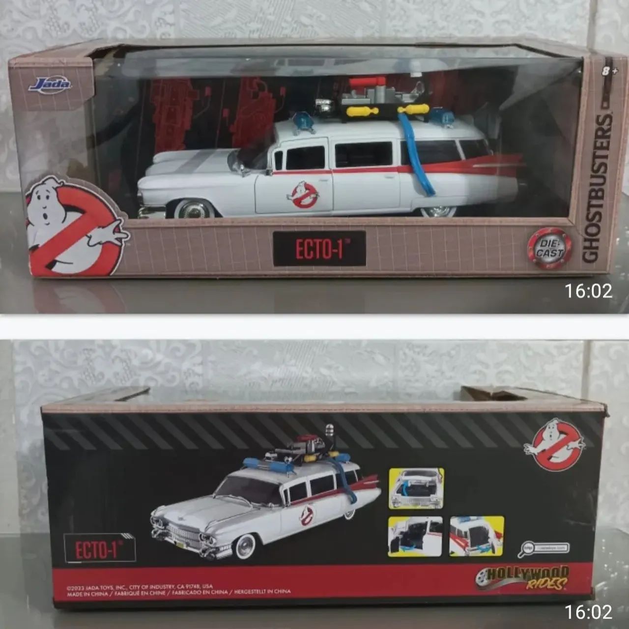 Carro Ecto-1 dos Caça-Fantasmas - Die Cast