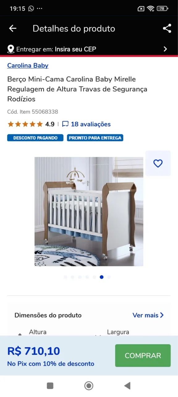 berço/cama64840768466562121