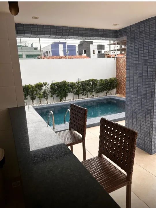 apartamento bessa  2 quartos piscina todo projetado em frente ao parque paraiba - Foto 3