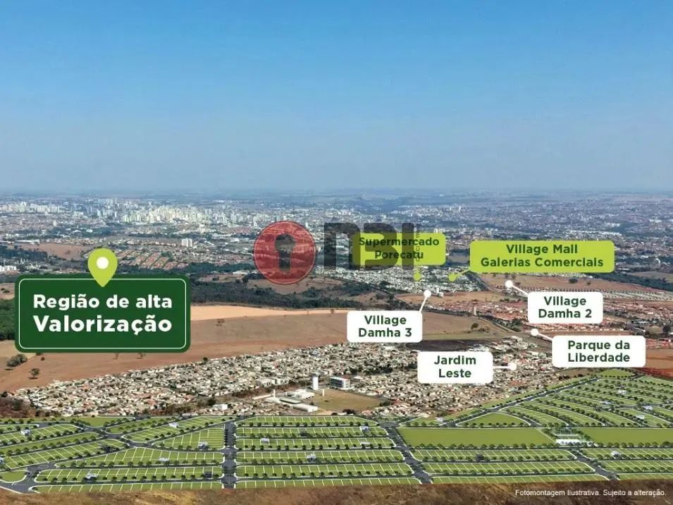 Terreno, plano, na primeira rua do bairro - Eparque Rio Preto Leste - Foto 2