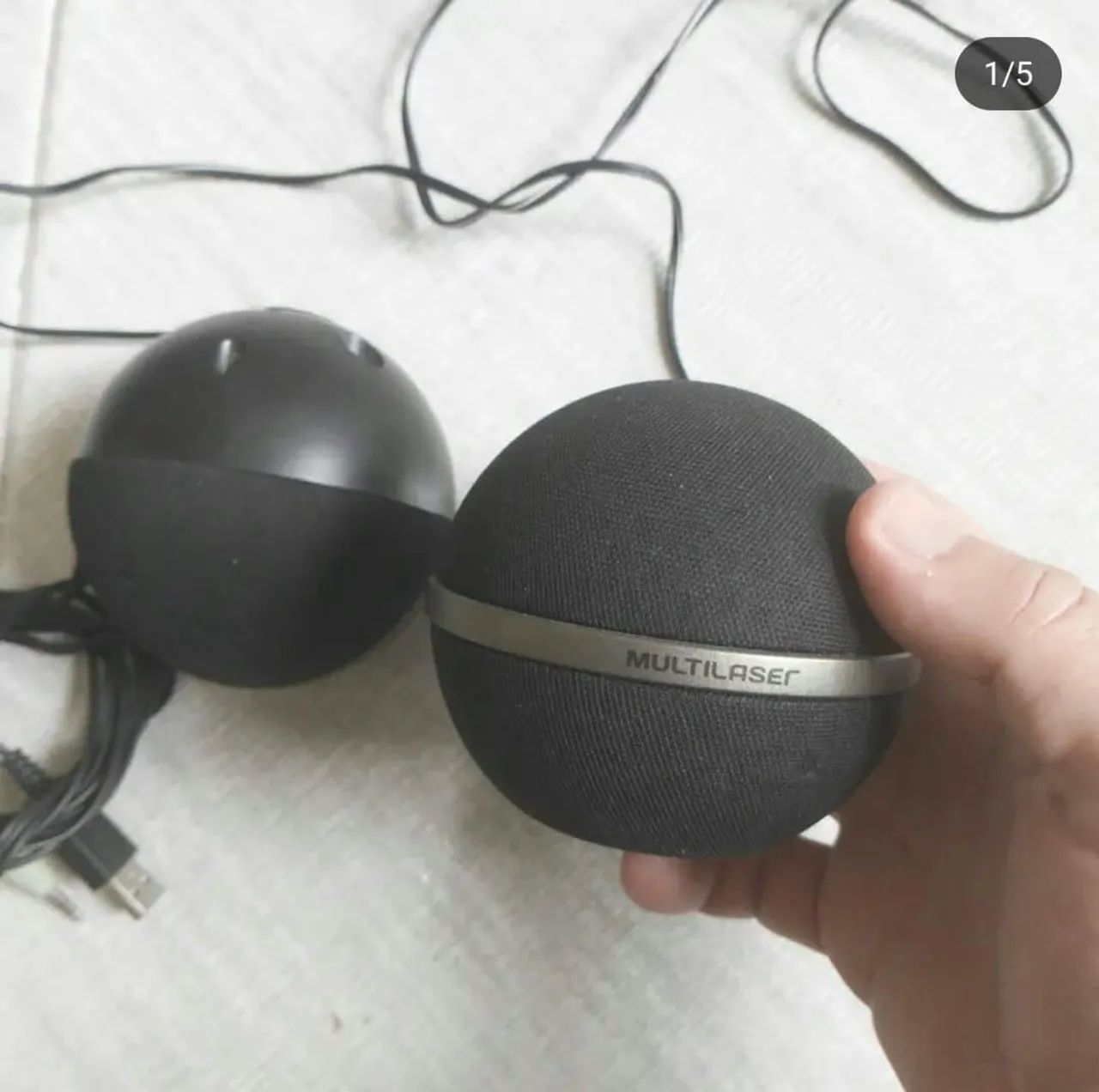 Caixas de som para computador Multilaser usada  - Foto 3