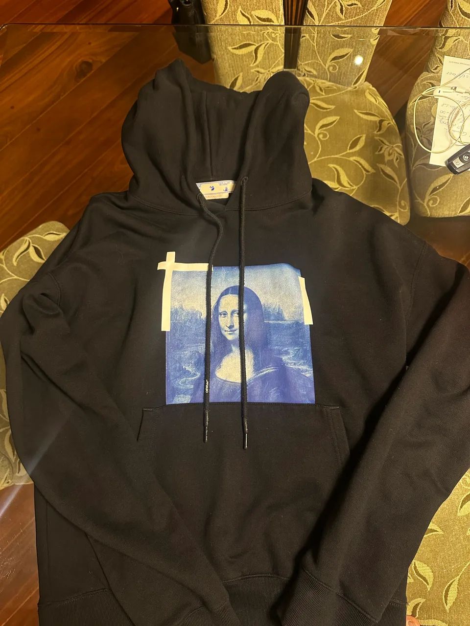 Moletom Off-White Monalisa - Foto 3