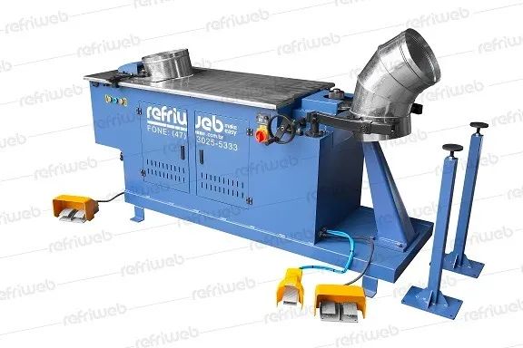 Máquina Fabricação Curva de Gomo Crava hibrida