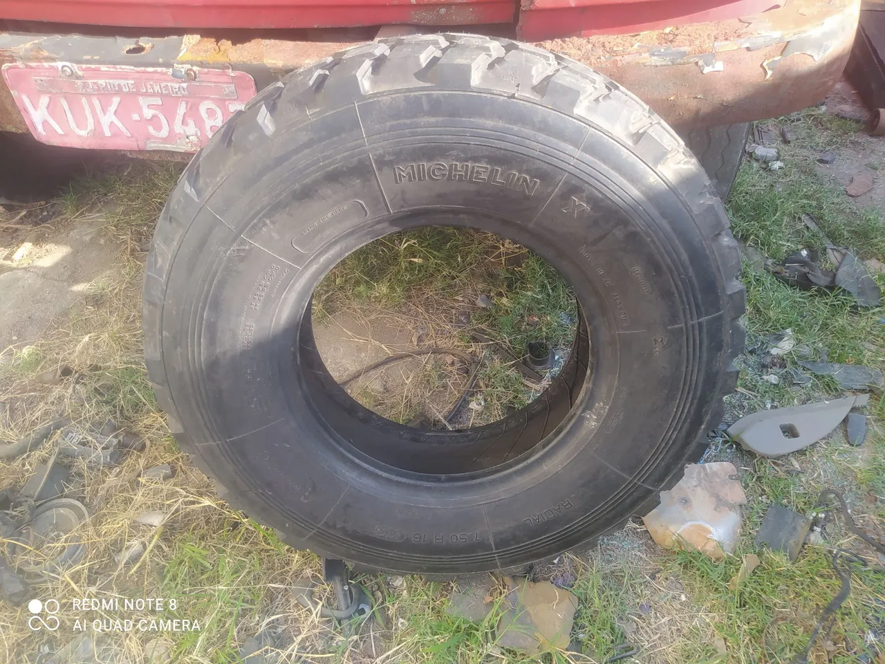 Pneu Michelin Radial 7.50 R16