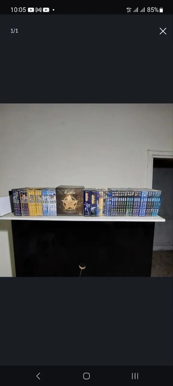 Coleção de DVDs e blu-ray Os Cavaleios do Zodíaco !!!!! - Foto 2