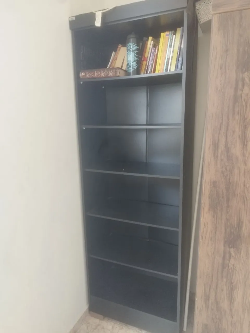 Estante de Escritório Preto