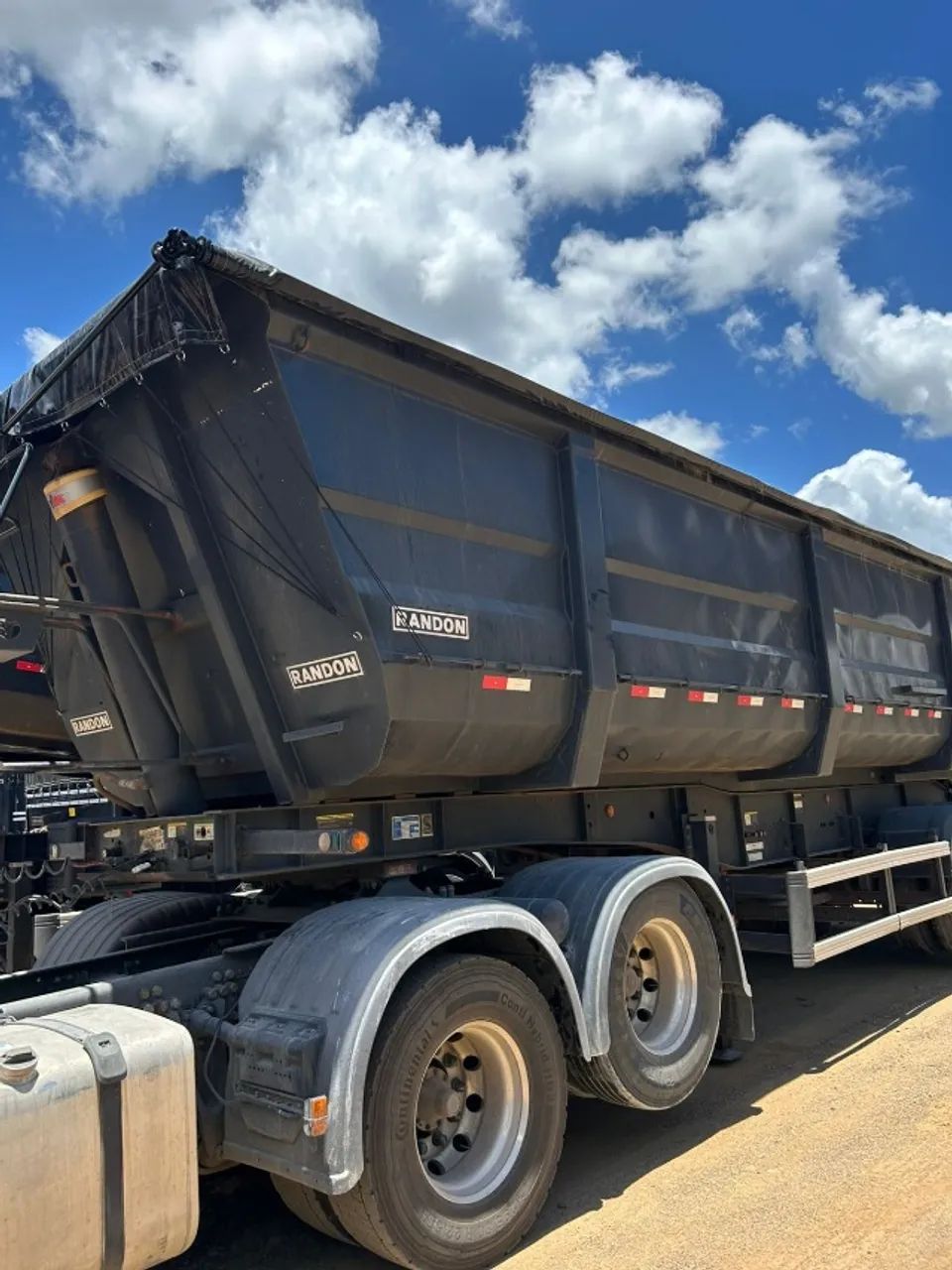Rodocaçamba Randon 2022  Dolly Rebaixado 35m3  - Foto 4