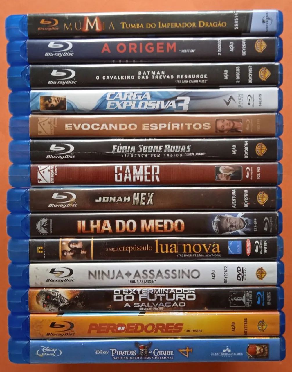 Blu-ray - 25 Filmes - Diversos Gêneros 