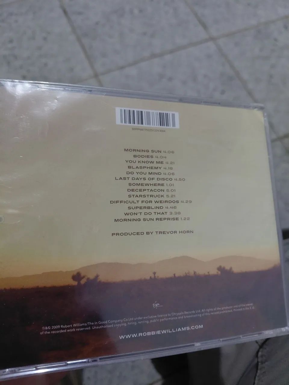 CD Robbie Williams - Reality Killed The Video Star - Foto 2