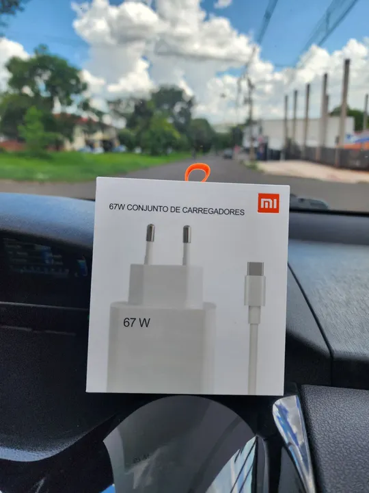 Carregador Xiaomi 67W Turbo USB-C.