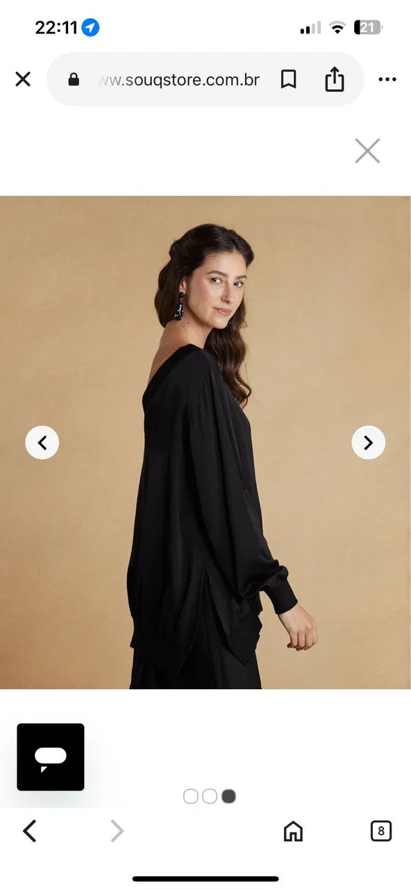Blusa sobre legging Souq