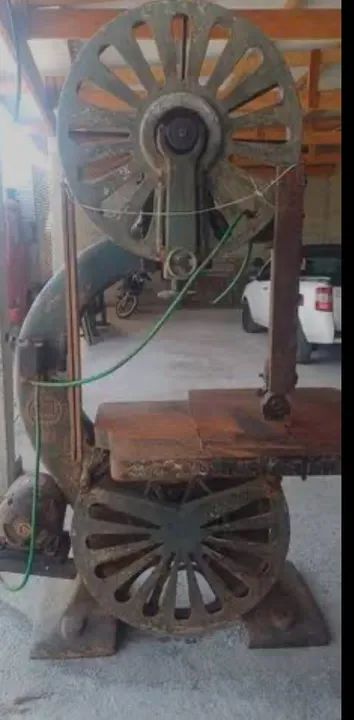 Serra fita volante 80 , máquina marcenaria profissional 