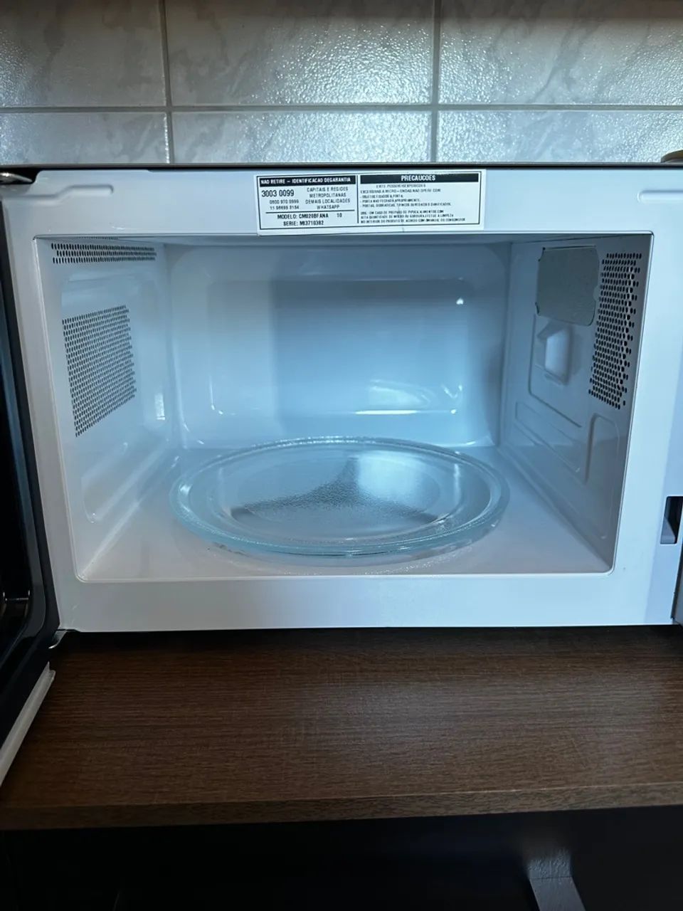 Micro-ondas Inox Consul 20L - 110v R$ 400 - Foto 4