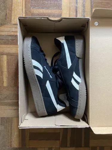 Tênis Reebok Club C Grounds Masculino Preto (Usado)