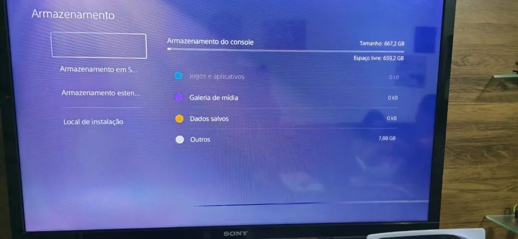 Playstation 5 na Caixa em Excelente Estado de Funcionamento sem Marcas de uso e 1TB+ - Foto 3