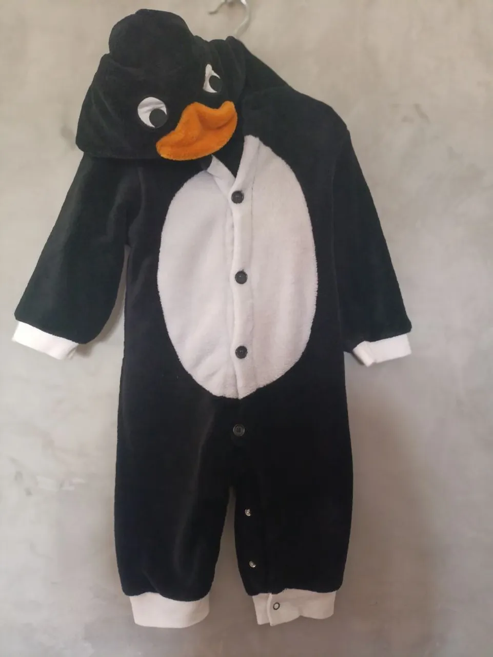 Fantasia de Pinguim Infantil
