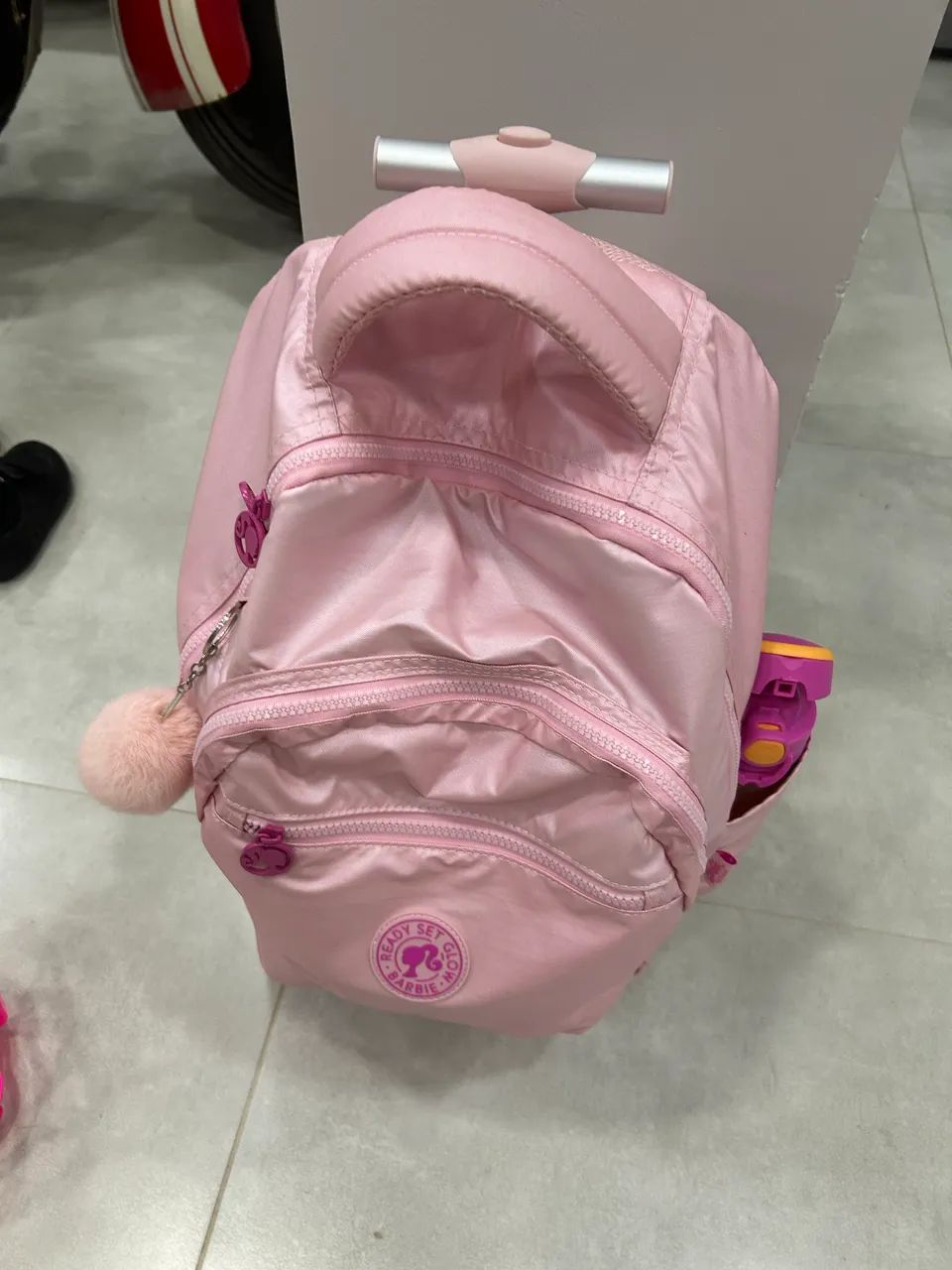 Mochila e lancheira Barbie - Foto 3