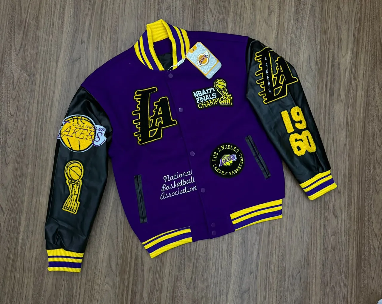 Jaqueta College Lakers NBA - Edição Especial