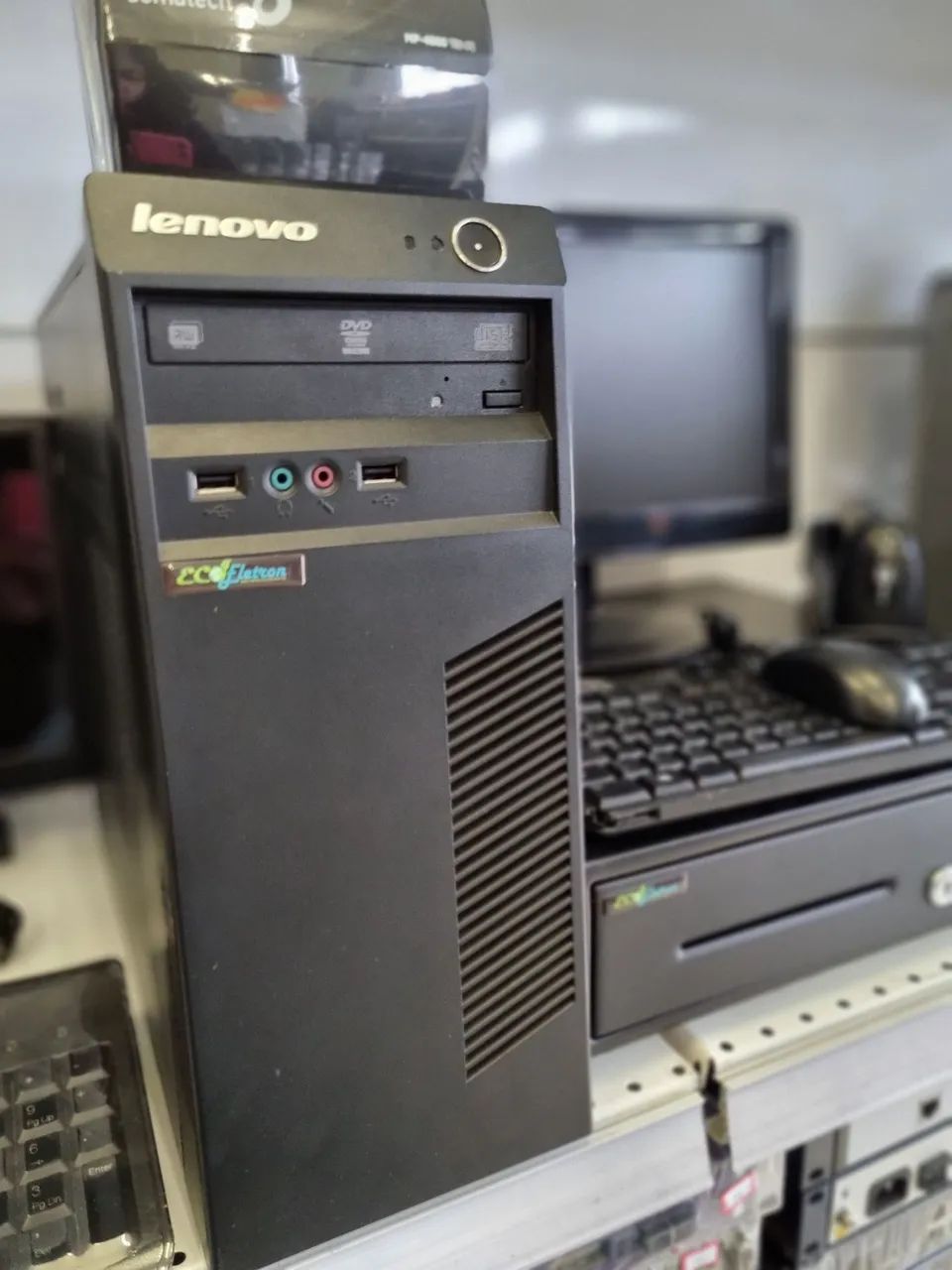 Kit Computador Completo Lenovo para Comércio  + Periféricos para PDV com Garantia e NF  - Foto 5