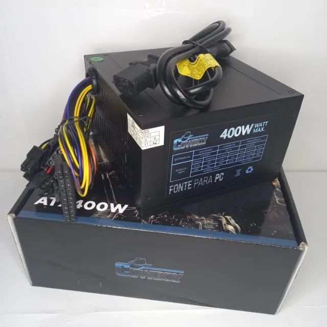 FONTE DE COMPUTADOR 400W - ENTREGA GRATIS