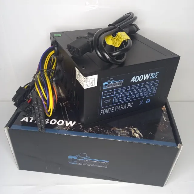 FONTE DE COMPUTADOR 400W - ENTREGA GRATIS