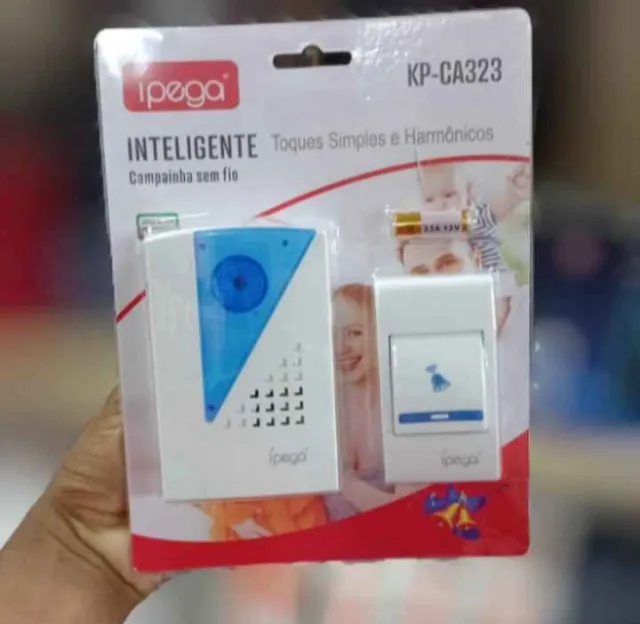 Campainha Sem Fio Bluetooth Alcance 100 Metros 32 Toques
