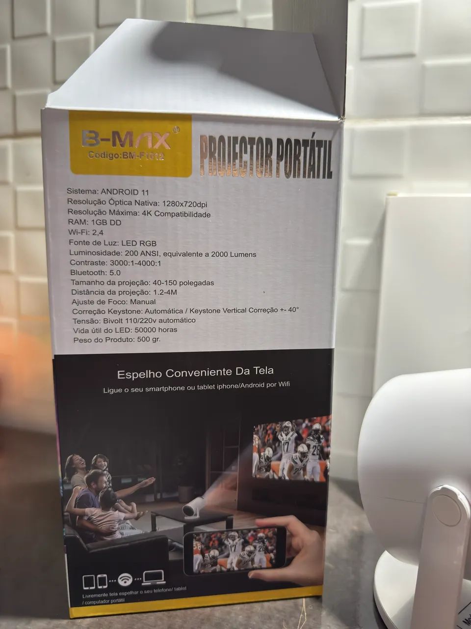 Projetor Portátil Android  - Foto 3