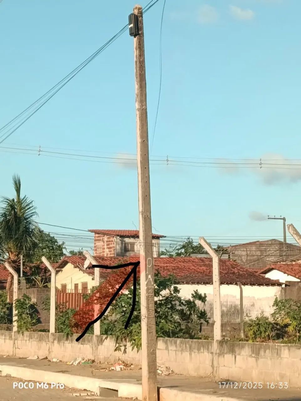 Concrete pole