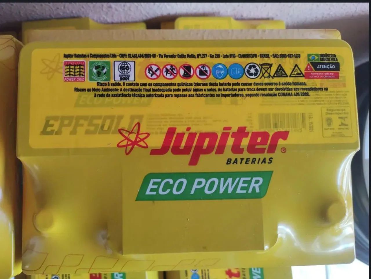 Bateria JUPITER a base de troca  - Foto 3