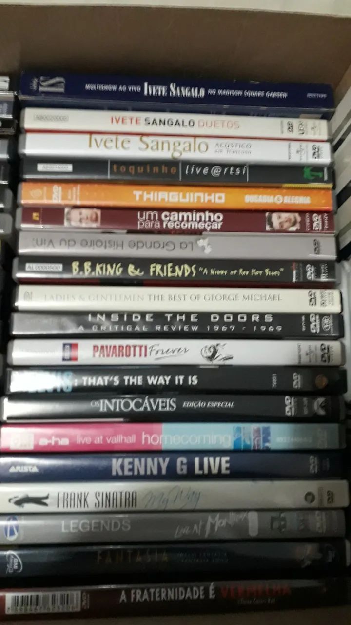 Coleção de DVDs de música - 41 Dvd Vários artistas