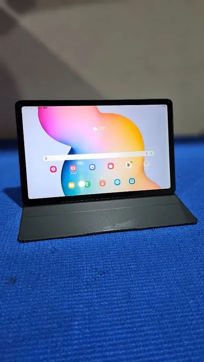 Tablet Samsung Galaxy Tab S6 Lite P615 com Caneta S Pen, Tela 10.4', 64GB, Wi-fi, 4G