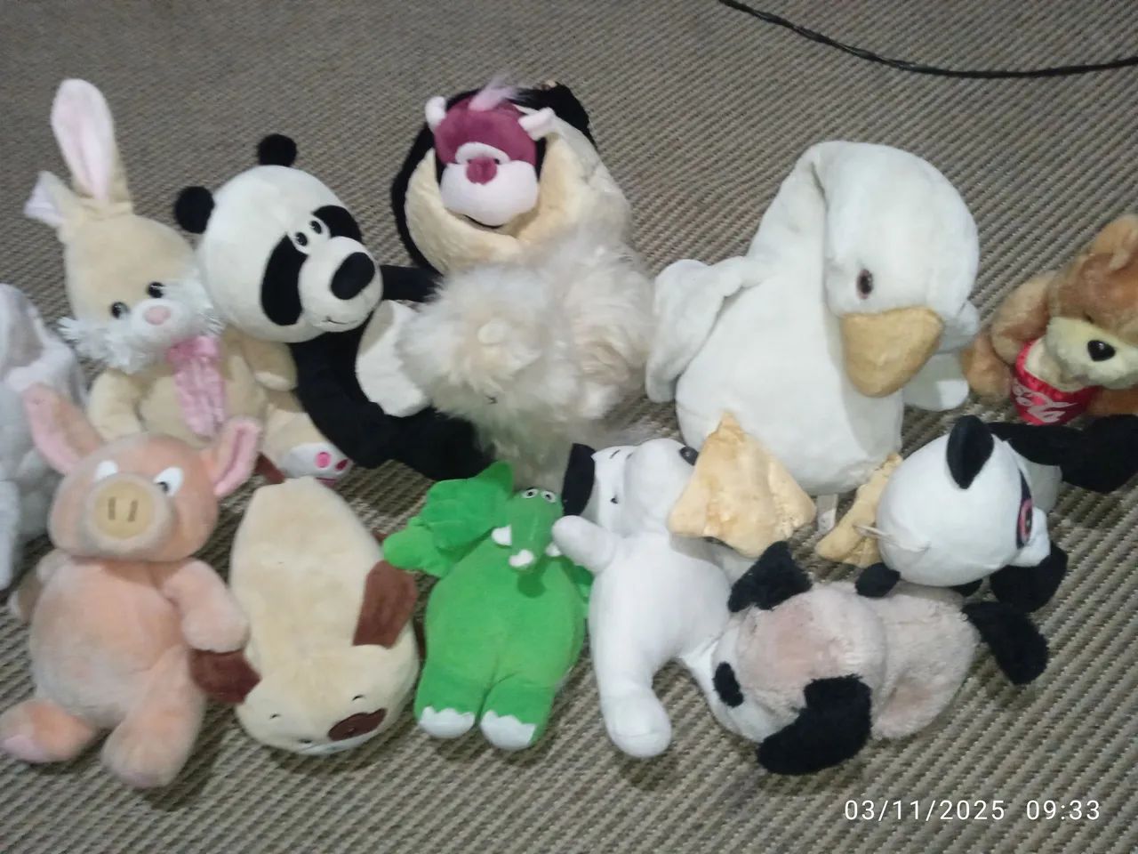 Pelúcias diversas, kit com 13 peças. - Foto 4