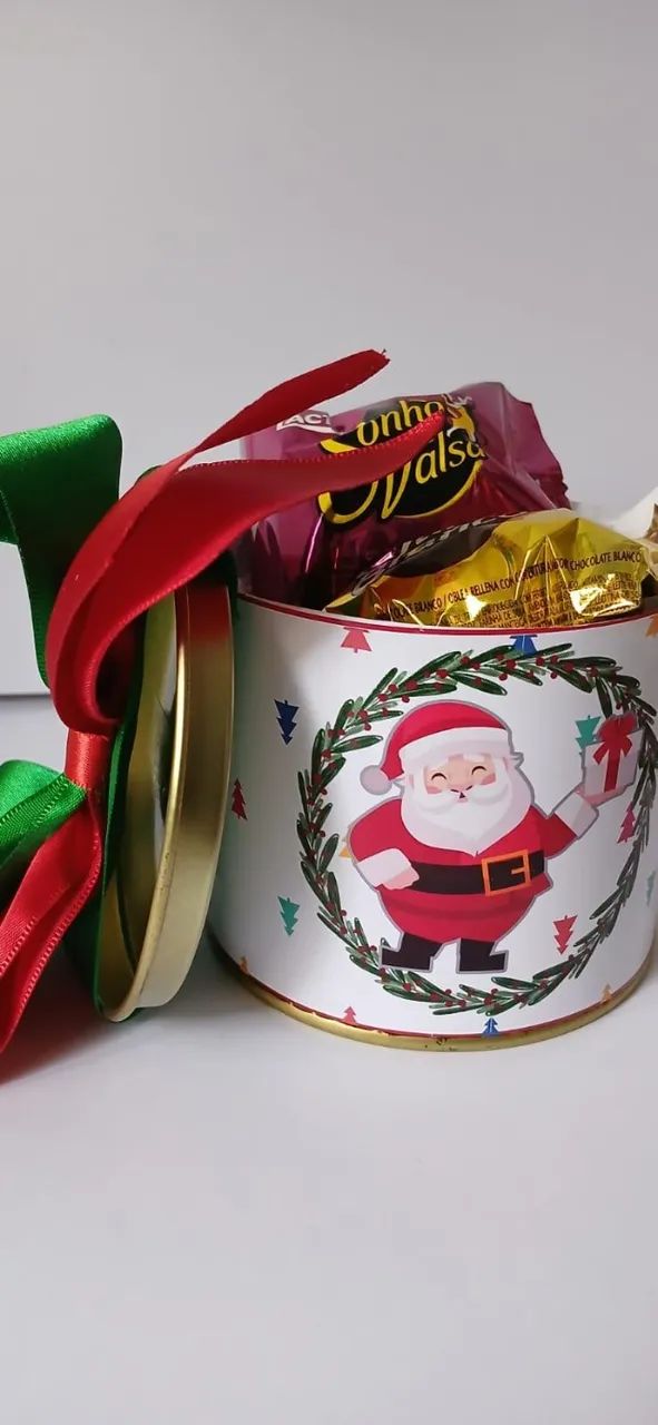 Tubo latas personalizadas Natalinas64407623845250121