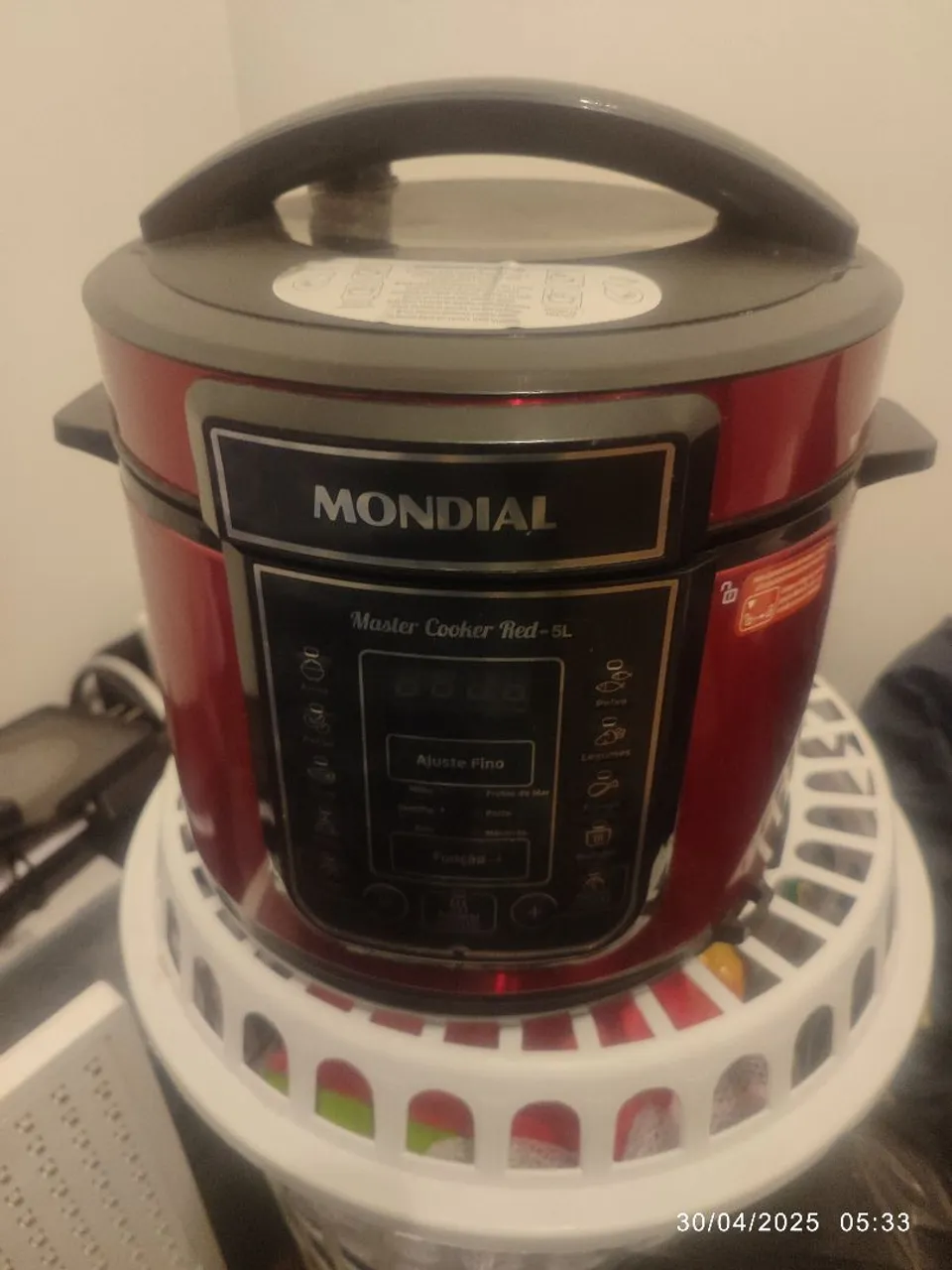 Panela Elétrica Mondial Master Cooker Red - 5L