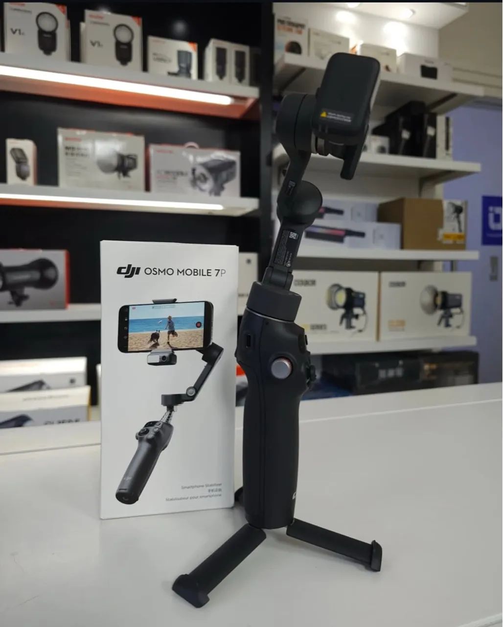 DJI Osmo Mobile 7P Originais Lacrados Pronta Entrega Loja Física  - Foto 3