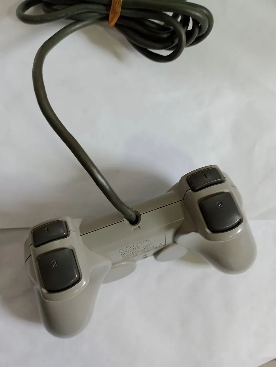 Controle Ps1 Original Clássico Cinza Dualshok  - Foto 2