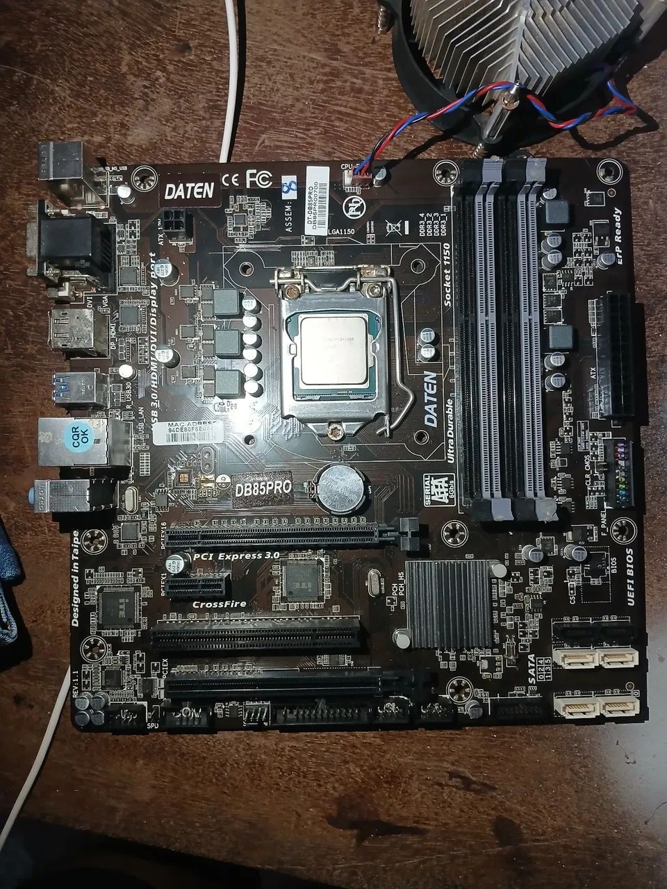 Processador i3 4160 e placa B85 - Foto 2