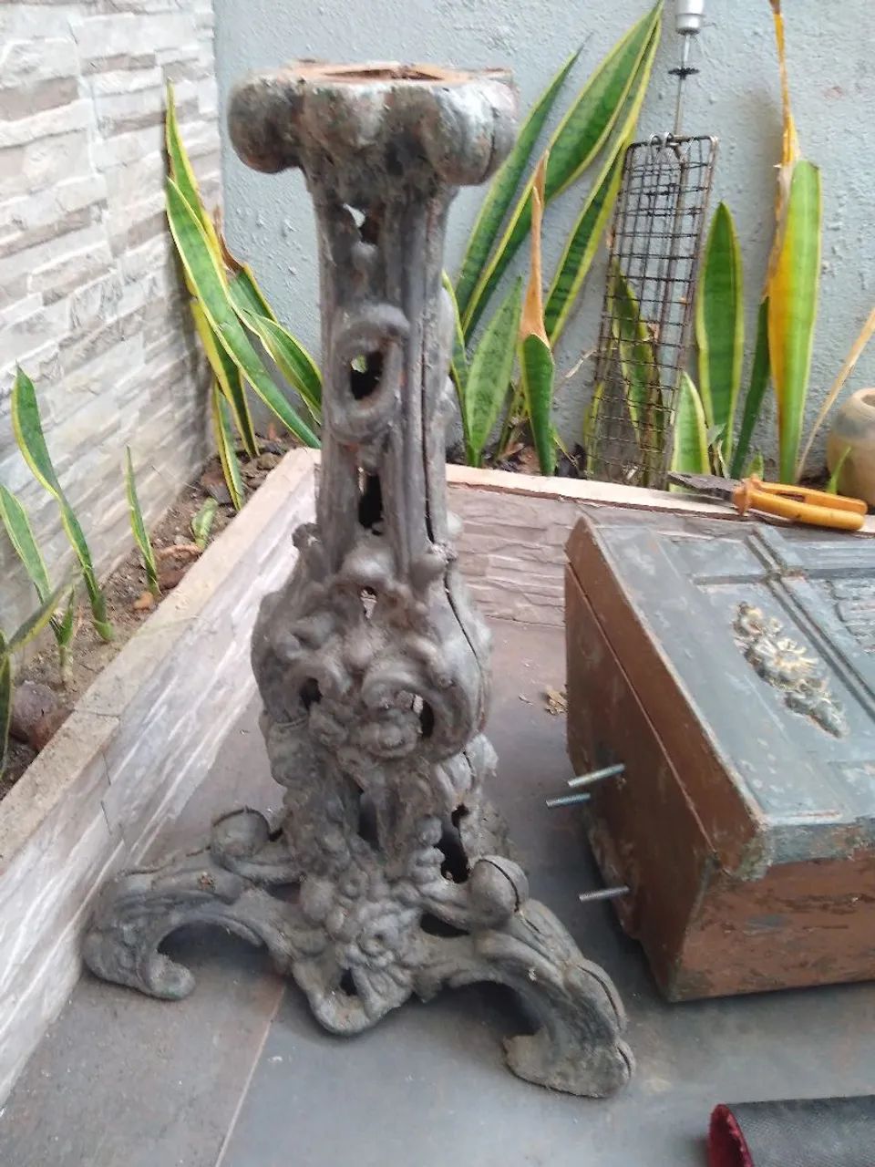 Caixa de Correio Antiga Decorativa - Foto 2