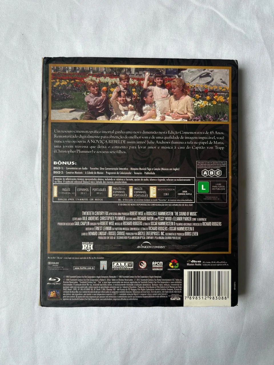 A Noviça Rebelde (Com luva) - Bluray  - Foto 2