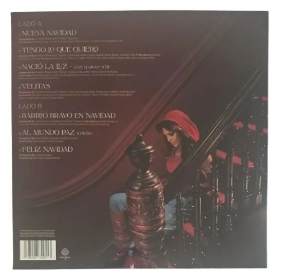 LP: Thalia -- Navidad Melancólica (edição limitada) inclui "Nació la luz", c/ Marcos Witt  - Foto 2